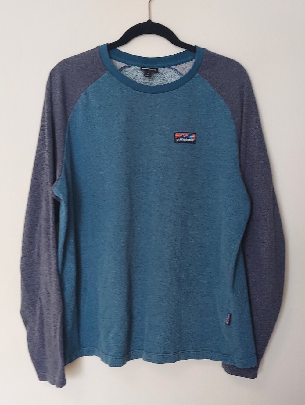 Patagonia Men's Organic Cotton Long Sleeve Shirt Size Large